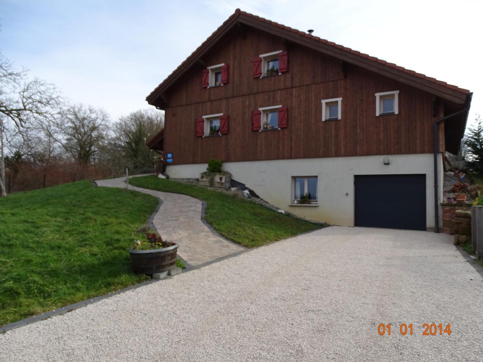 Le Chalet Au Vieux Vignoble Avec Espace Sauna Et Jacuzzi Bouxwiller  Екстер'єр фото